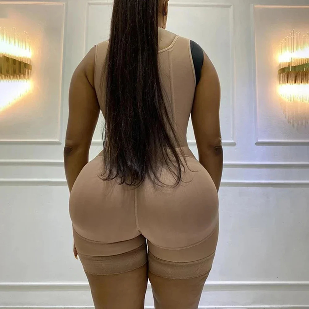 Fajas Colombianas Post Liposuction Reductoras Postpartum Girdle Stage 2 BBL Tummy Tucker Full Body Sculpting Shapewear 250103