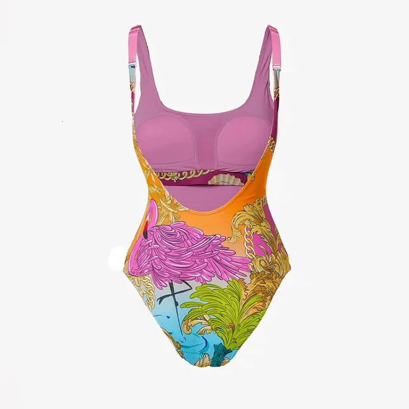 Round Neck Shell Printed Swimsuit Sarong Clearance Wholesale 1 Pc 250106