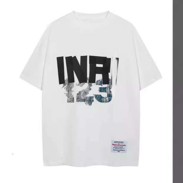 FOG new alphanumeric printed T-shirt, unisex trendy brand versatile short sleeved base shirt