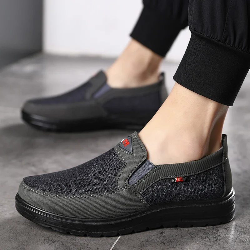 Lightweight Men Casual Shoes Canvas Shoes Wear-resistance Non-slip Mens Loafers Breathable Comfort Driving Shoes Zapato Hombre 250106