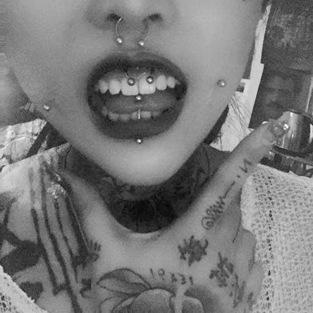 Wholesale 100PCS/Lot Steel Nose Ring Hoop Nostril Piercing Septum Ring Horseshoe Nose Ring Body Jewelry 20G 16G 250103