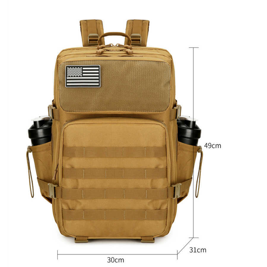 Tactical Package Outdoor Sports 3d Package Camping Sports travel bag Daypack Outdoor Mountaineering Camouflage Backpack 240920