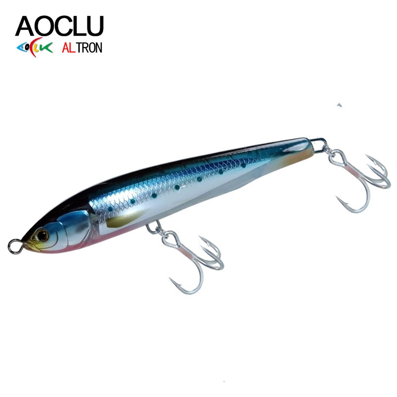 AOCLU-Hard Bait Wobbler Floating Pencil Stick Heavy Long Distance Casting Suitable for Fresh Sea Water Fishing 160mm 45g 241231