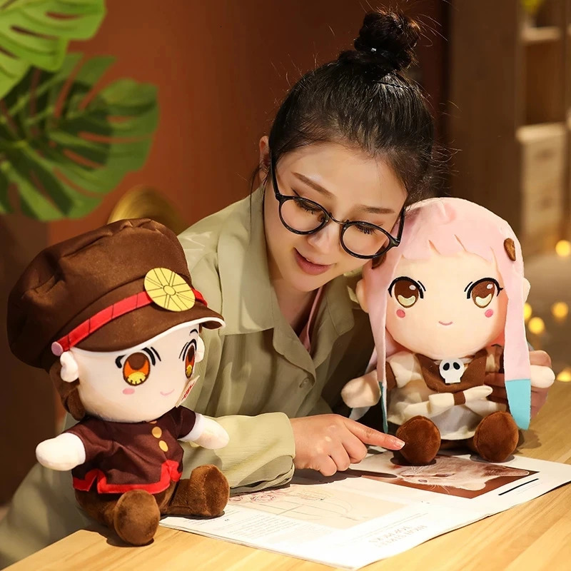 30CM Anime Toilet-Bound Hanako-Kun Jibaku Shounen Hanako kun Nene Yashiro Cosplay Cute Rabbit Dolls Plush Stuffed Toy Gift 250103