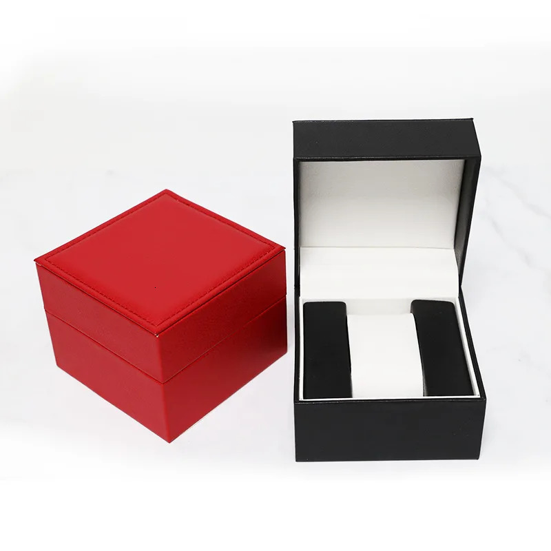 Fashion Creative 5-Color Watch Box Flip PU Leather Watch Storage Gift Box Jewelry Packaging Roll Gift Organizer Customization 250102