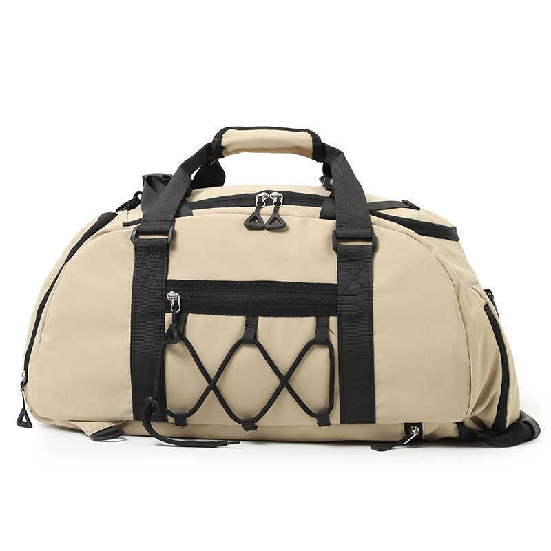 Mens And WoMens Commuting Large Capacity Travel Bag Tourism Swimming Dry Wet Separation Fitness Bag Hand-held Daypack Multifunctional Backpack 240920
