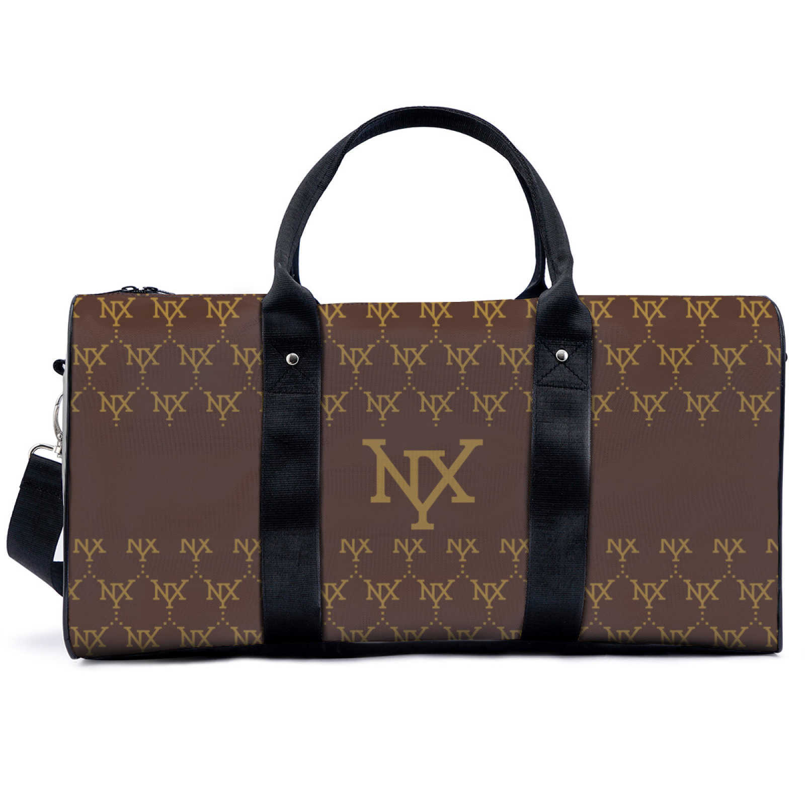 NXY Women Weekend Men Duffel Bags Night Gym Sports Bag Waterproof Luxury Print Design Travelling Bag Leather Duffle Bag