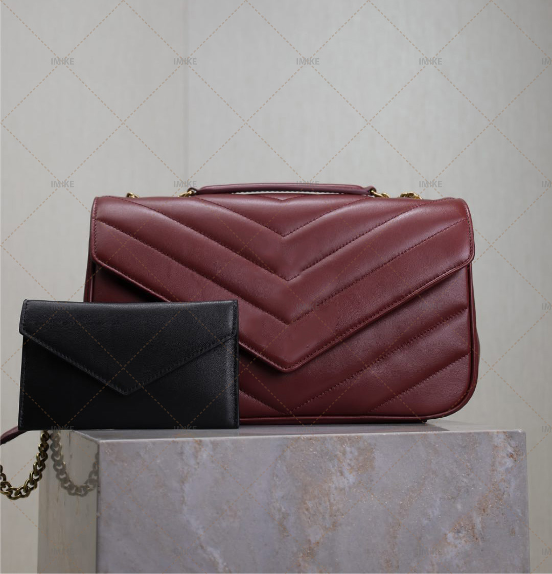 10A high quaity Lou lou Soft lambskin with card bag Women's Crossbody Bag designer Envelope bag