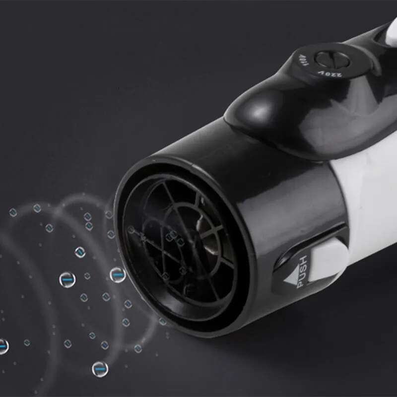 Multifunctional Straightener Hair Curg With Comb 1200W Round Blow Dryer Rotating Hot Air Brush