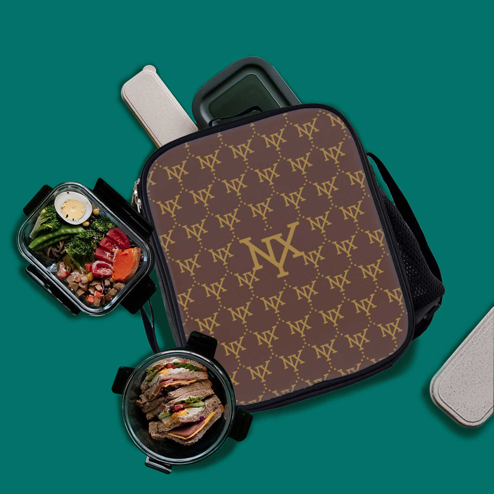 NXY Insulated Bag Designer Tote Bag Shoulder Designers Bag Letter Women Crossbody High Quality Bags Luxury Purse Woman Mens Fashion