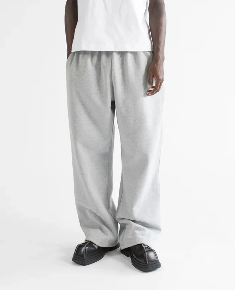 autumn thick and loose sports pants street casual Harajuku cotton lined Y2k mens and womens freight pants 250103