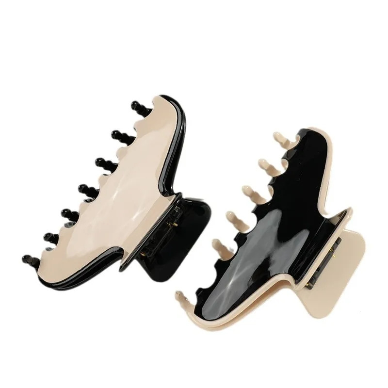 INS Fashion Hair Claw Clip for Women Girls Fine Handmade Hair Accessory Ornament Jewelry - Ponytail Holder for Christmas Bridal 250106