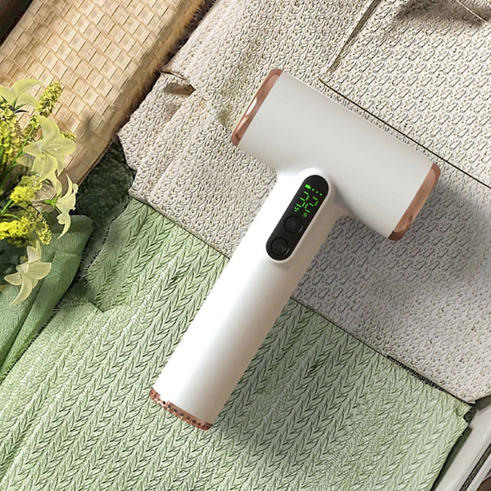USB Lightweight 3 Heat Wind Settings Cordless Hair Dryer Long Battery Life Fast Drying Portable for Outdoor Camping
