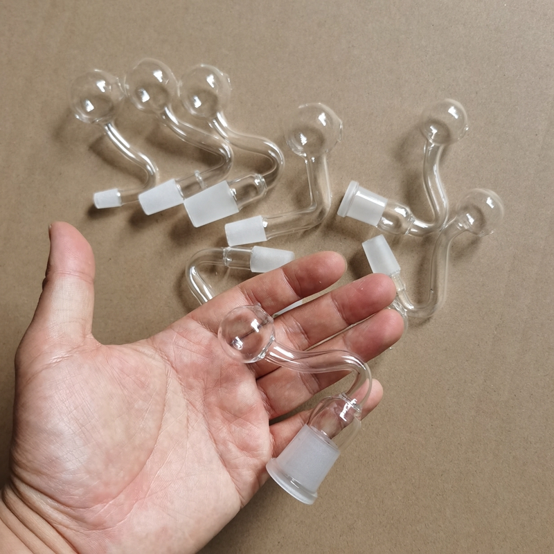 10mm 14mm 18mm male female clear thick pyrex glass Smoking pipes Joint S style handcraft