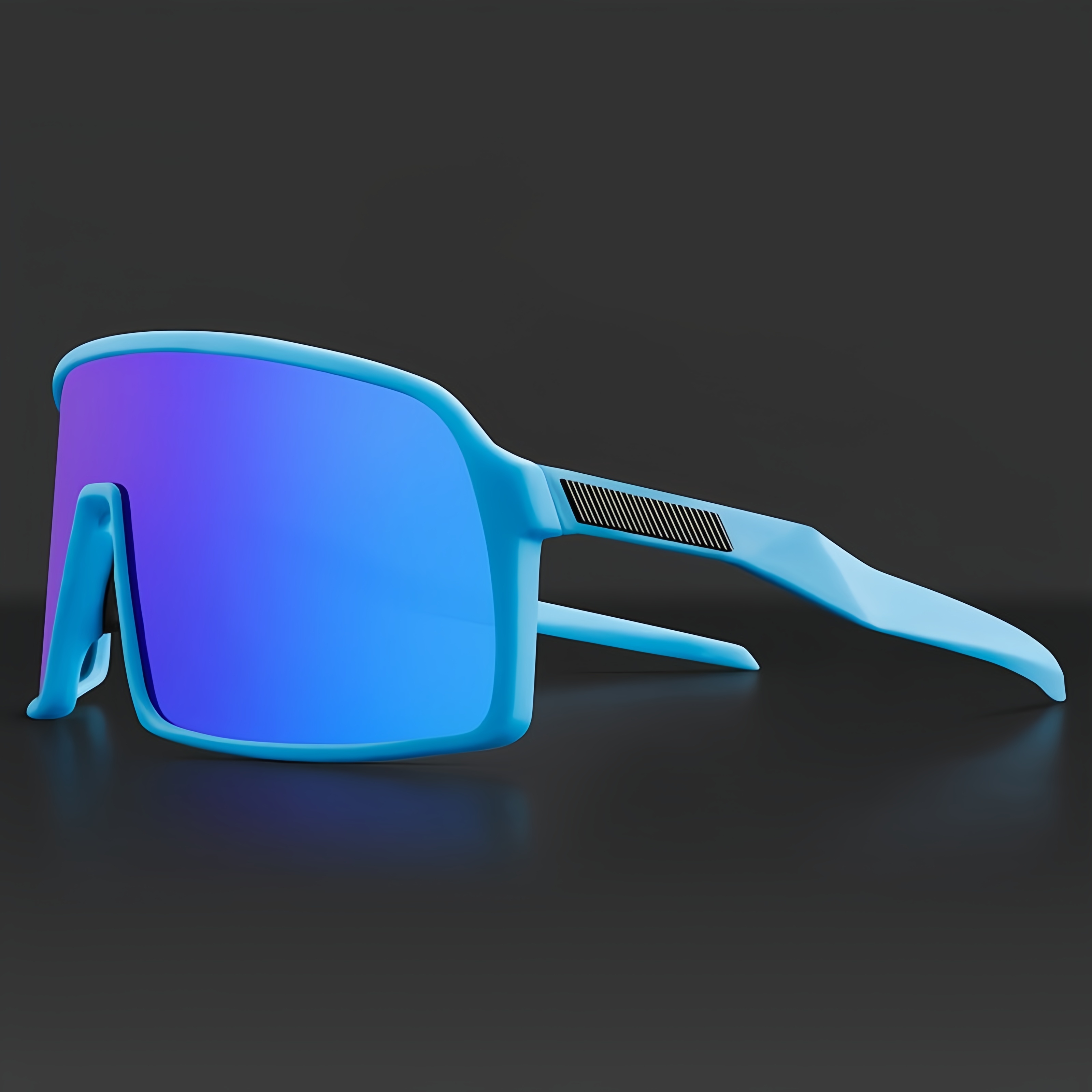 Large Square Frame Outdoor UV400 Protection Polarized Eyewear Cycling Running Sports Sunglasses Goggles for Men Women Free shipping