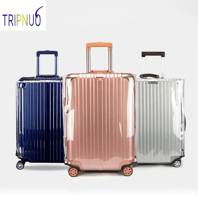 Transparent PVC Luggage Cover Waterproof Suitcase Protective Cover To 20-30inch Trolley Case Non-slip/Anti-fall/Scratchproof 250103