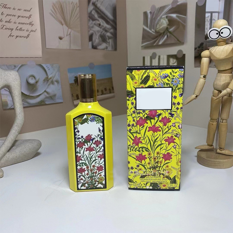 2025 Higher Quality Woman Men Perfume Flora Series EDP Classic Fragrance Spray Good Smell Long Lasting Charming Scent