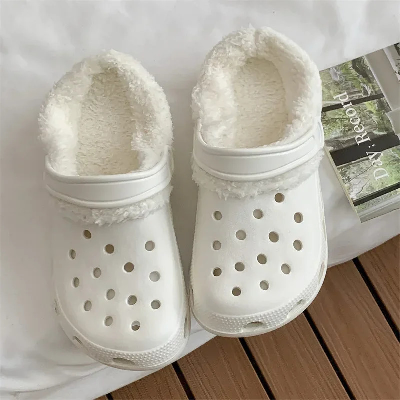 1 Pair Winter Warm Shoe Cover Inserts Replacement Fur Insoles Removable Soft Thickened Shoes Liners Plush Cover Accessories 250106