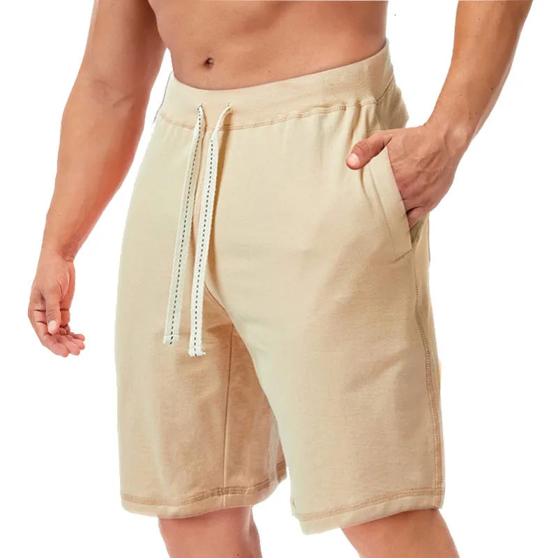 Men Shorts Light Weight Thin Short Pants Running Squat Fitness GYM Wear Quickdrying Drawstring 250103