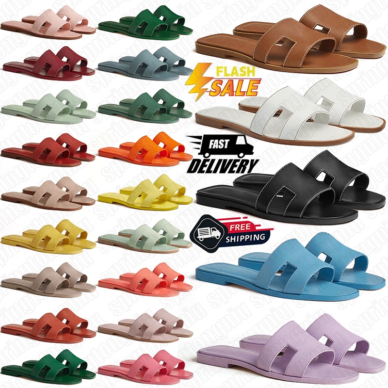 free shipping designer slippers women platform sandals flat slides shoes sliders black white khaki patent womens ladies slipper flip flop outdoor indoor sneakers