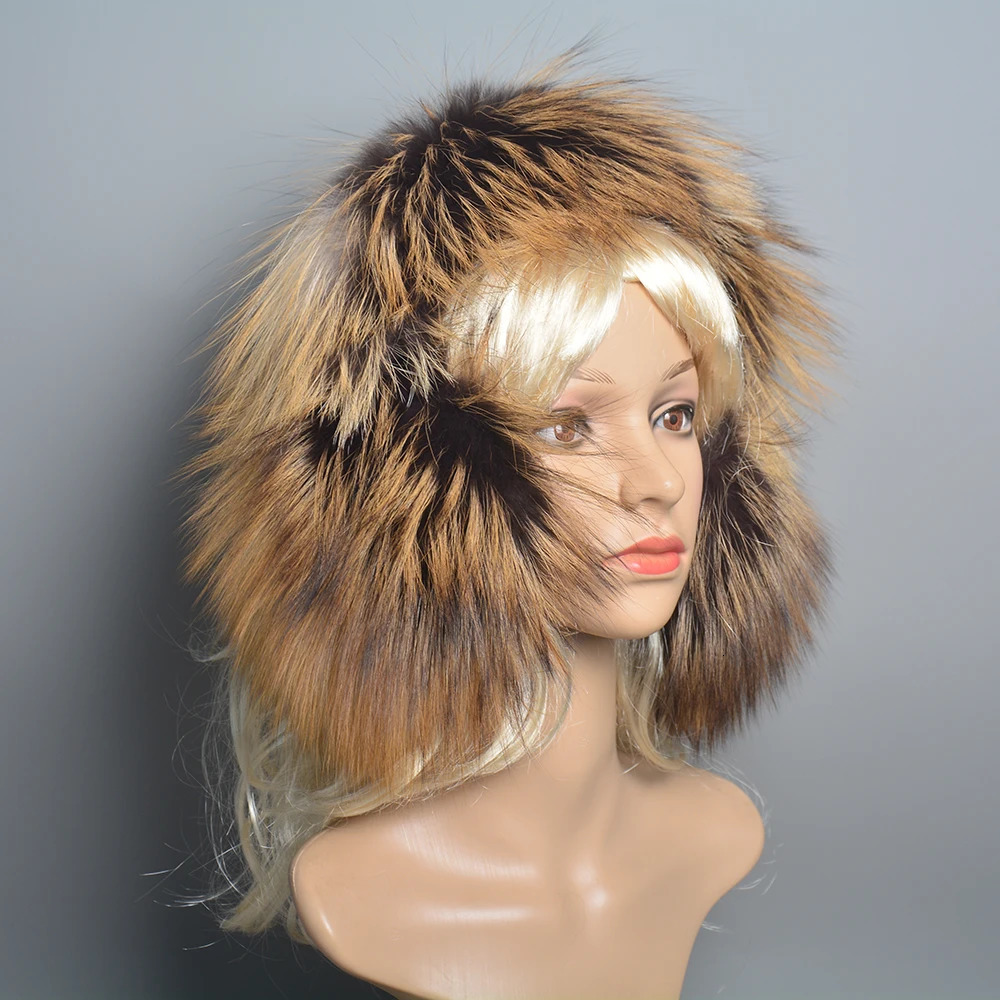 Winter Earmuffs Fur Real Women Warm Gift Girlfriend 2025 Female Fluffy Natural Fox Fur Protection Headphones Ear Warmer 250106