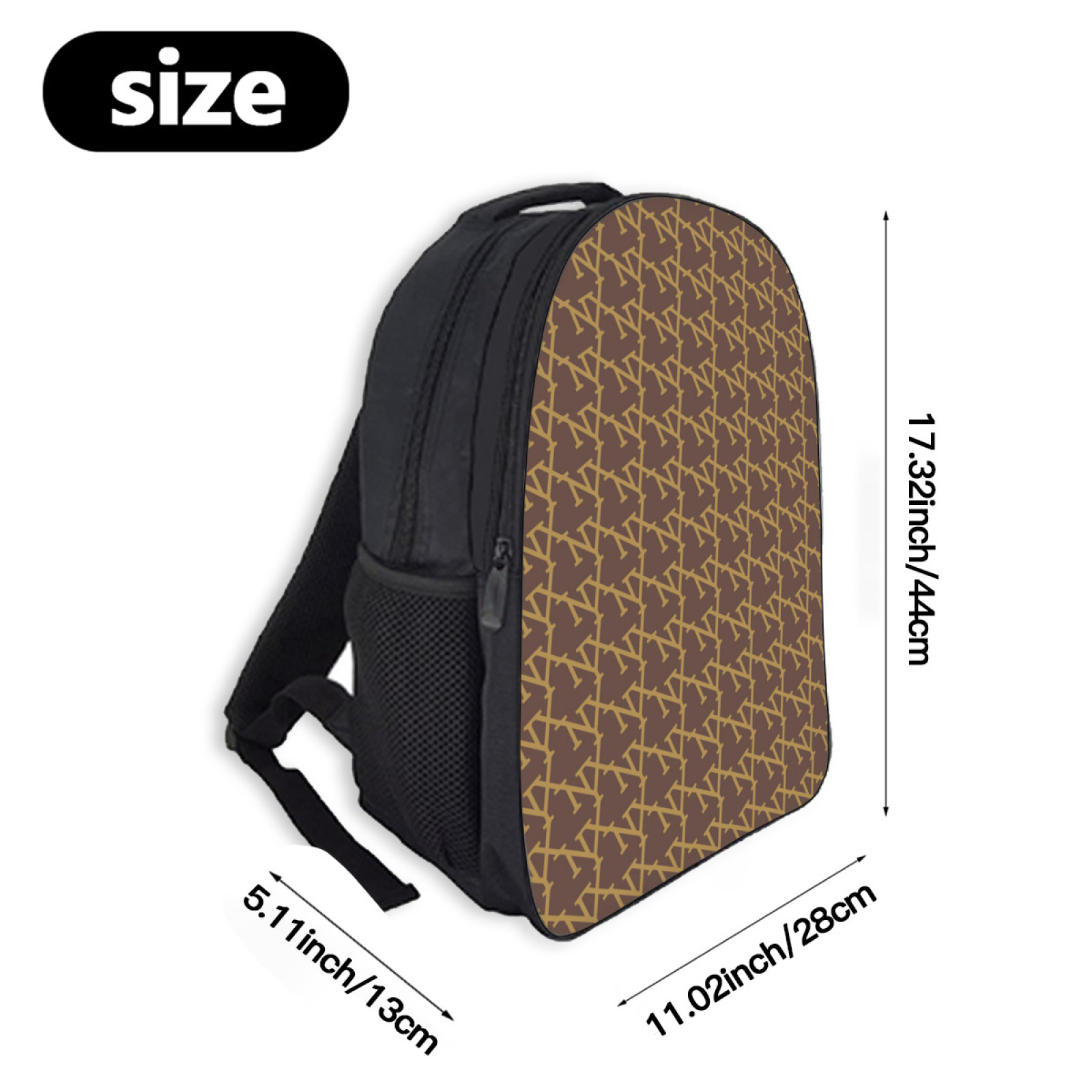 NXY 2-piece suit school bag backpack designer bag women Denim backpacks bookbags womens fashion all-match back packs with insulated lunch bag