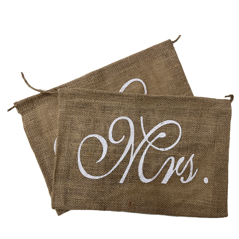 Personalized Square Flag with 'Mr. & Mrs.' Design for Couples