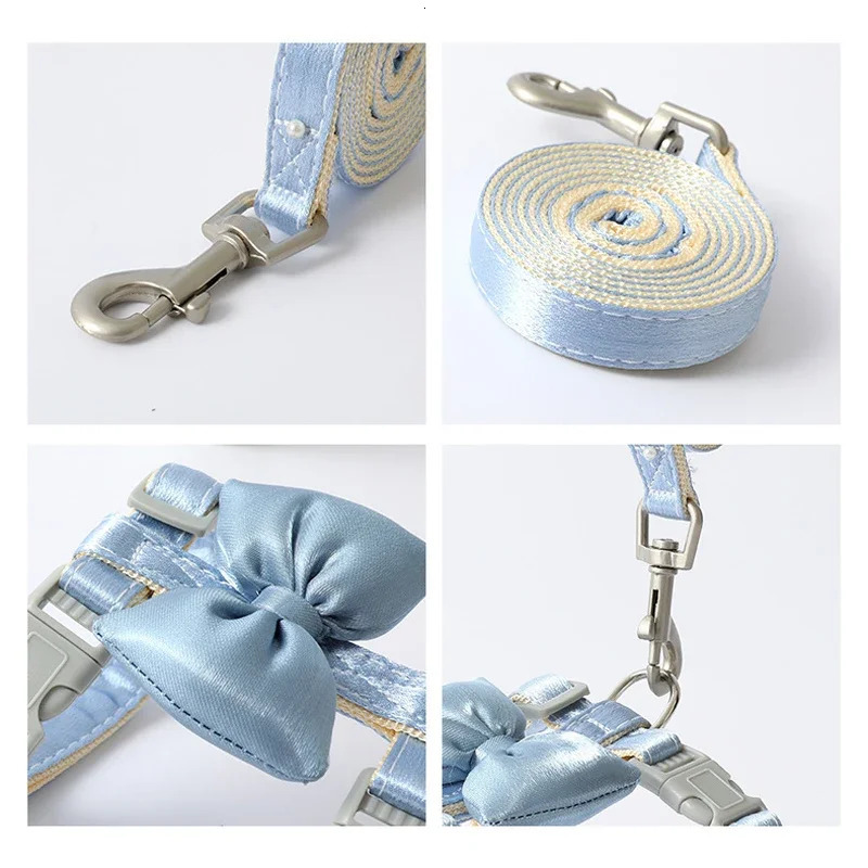 Cat Harness Escape Proof Soft Mesh Breathable Adjustable Cat Vest Pets Harnesses for Walking Outdoor for Puppy Rabbit Ferret 250106