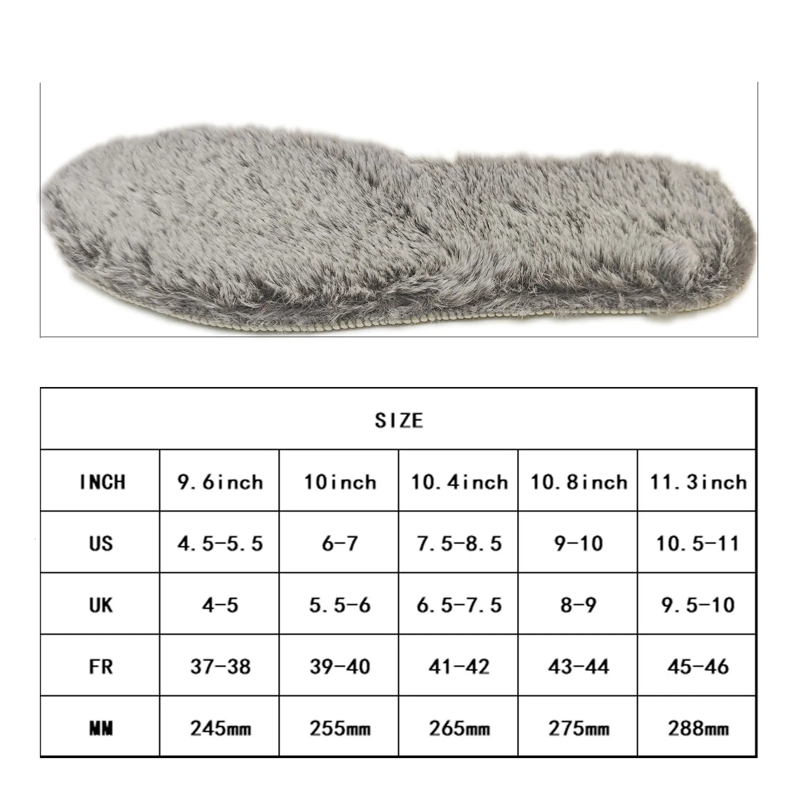 Winter Warm Plush Insoles For Shoes Sole Memory Foam Breathable Cushion Insoles For Feet Man Women Protector Orthopedic Insoles 250106