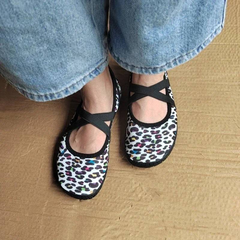 ZZFABER Women Ballet Flats Flexible Barefoot Shoes Soft Sneakers Comfort Ballerina Flats Ladies Shallow Loafer Minimalist Shoes 250106