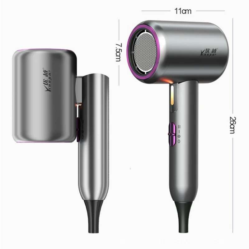 2025 New Foldable 2300W Quick Drying Home Salon Hammer Hair Dryer Manufacturer Low Price Direct Sales