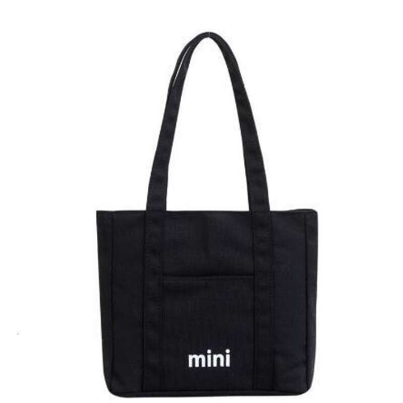 New Canvas Large Capacity Student Tutoring Single Shoulder Women's Stylish Mommy Shopping Handheld Tote Bag