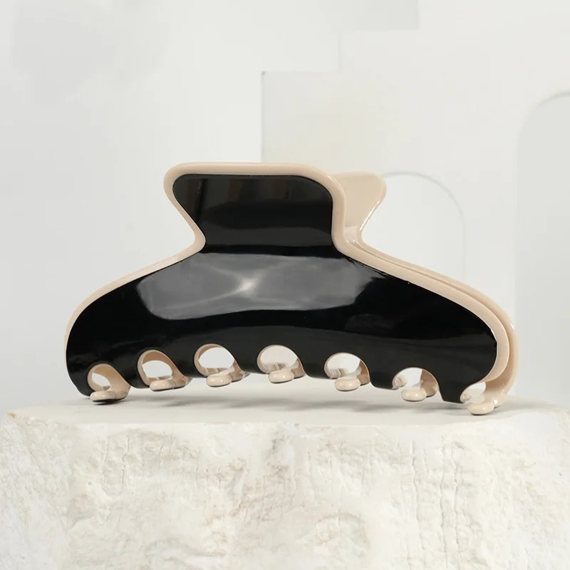 INS Fashion Hair Claw Clip for Women Girls Fine Handmade Hair Accessory Ornament Jewelry - Ponytail Holder for Christmas Bridal 250106