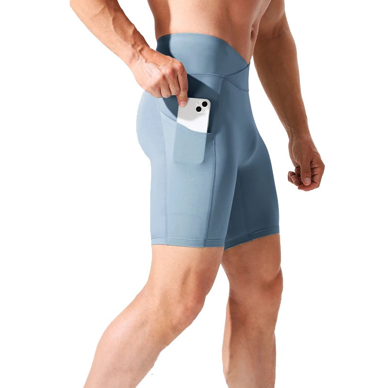 Compression Shorts Men Summer Sportswear Training Tights Gym Fitness Leggings Short Pants Sport Bottoms Running 250103