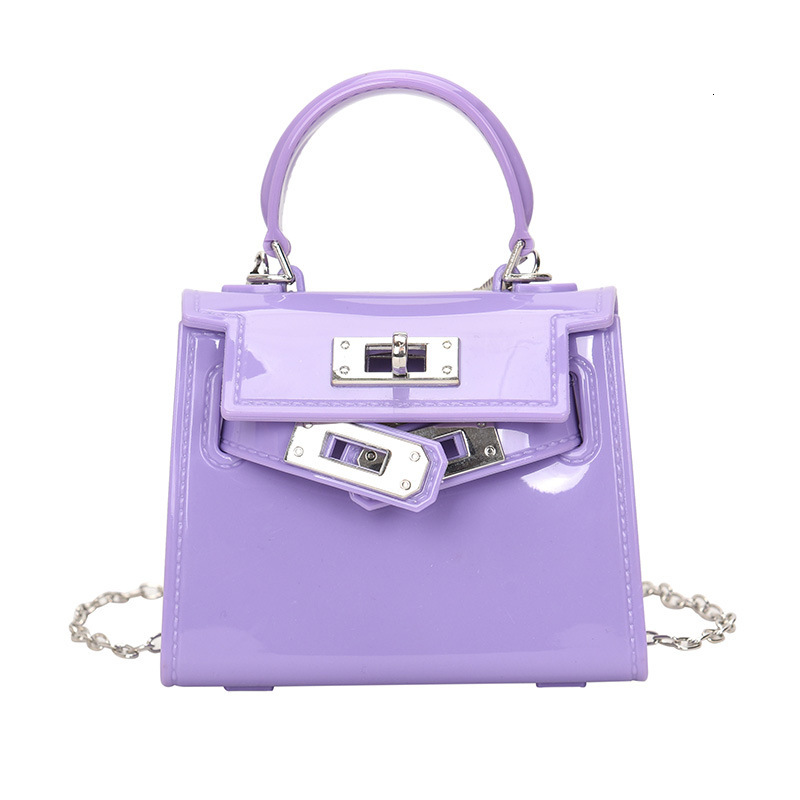 Jelly Cute Mini Lipstick Versatile Chain Shoulder Crossbody Small Bag
