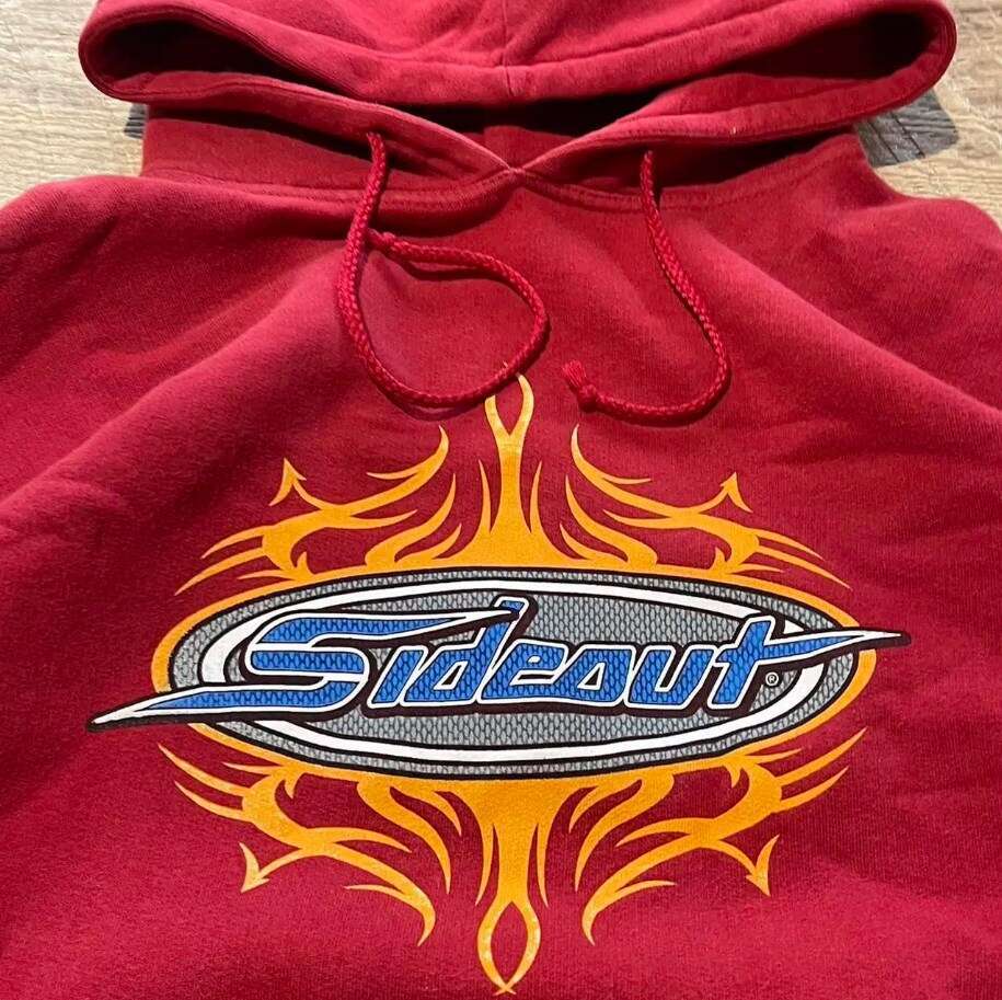 fashionable letter printed loose fitting pullover long sleeved trendy hooded sweatshirt