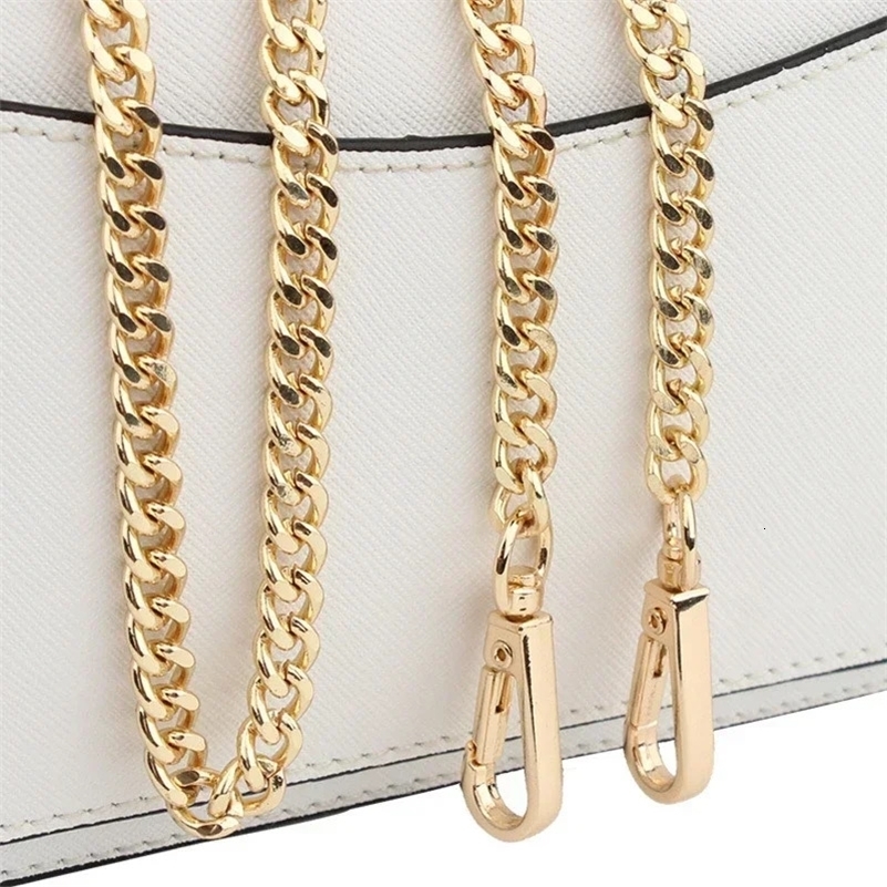 120cm Metal Aluminum Bag Chain Replacement Parts Accessories for HandWoven Shoulder Handbag DIY Handmade Detachable Straps y241226