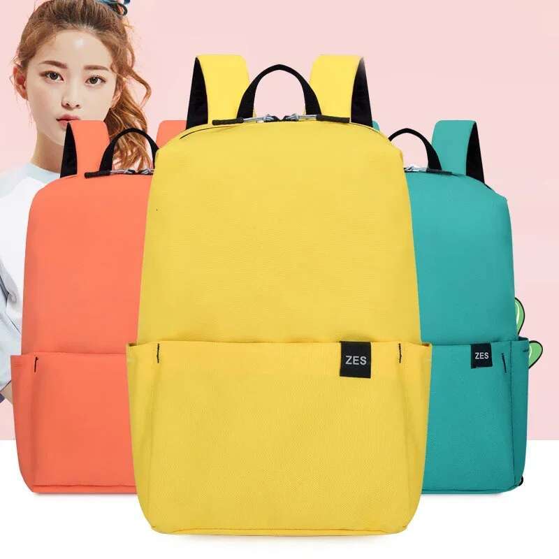 Unisex Multi-Color Multi-Size Backpacks Letter Print Custom Men Women Waterproof Fashion College Small School Bag Backpack