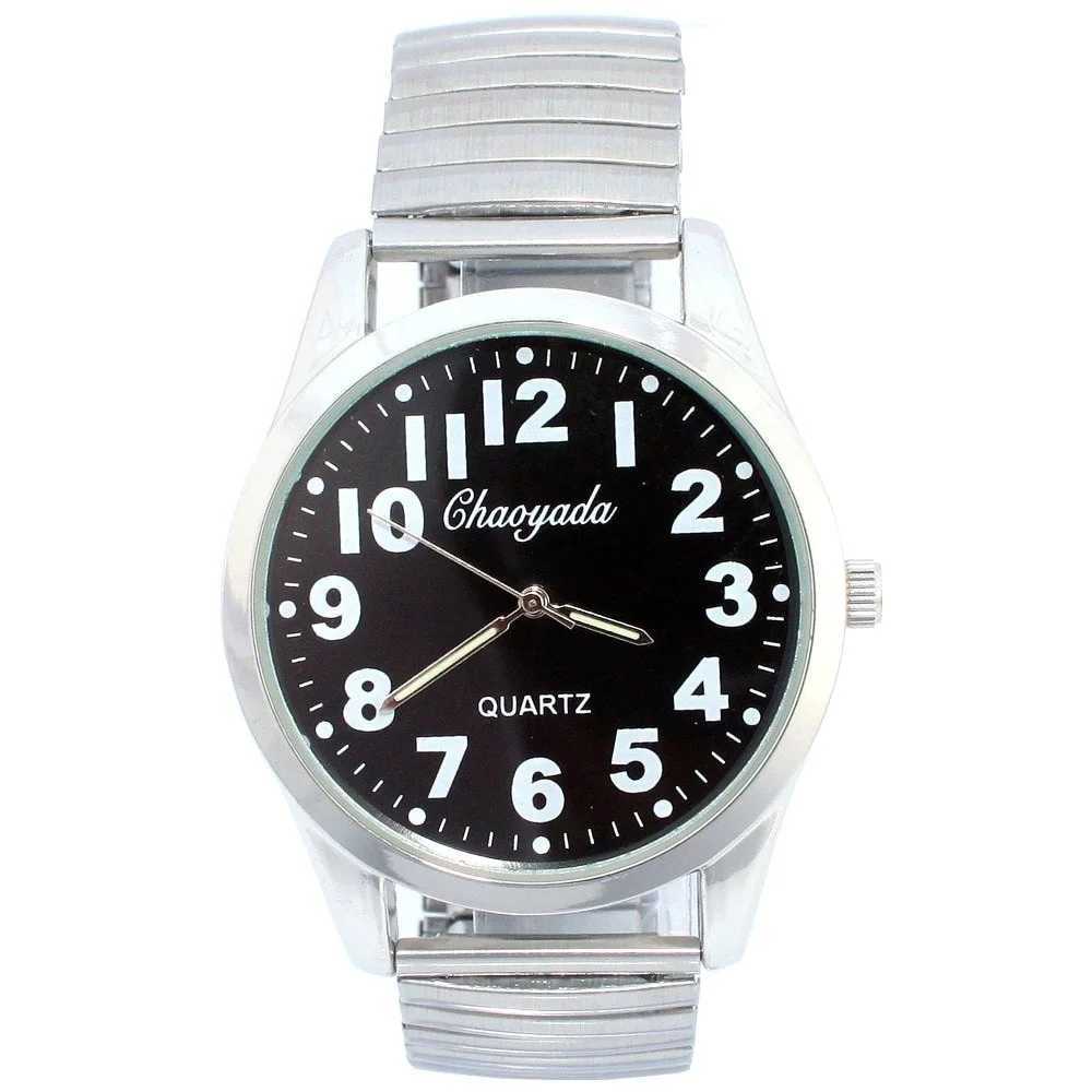 Men Watches Flexible Elastic Strap Men Stainless Steel Luxury Fashion Analog Wristwatch Father RelojesX250107