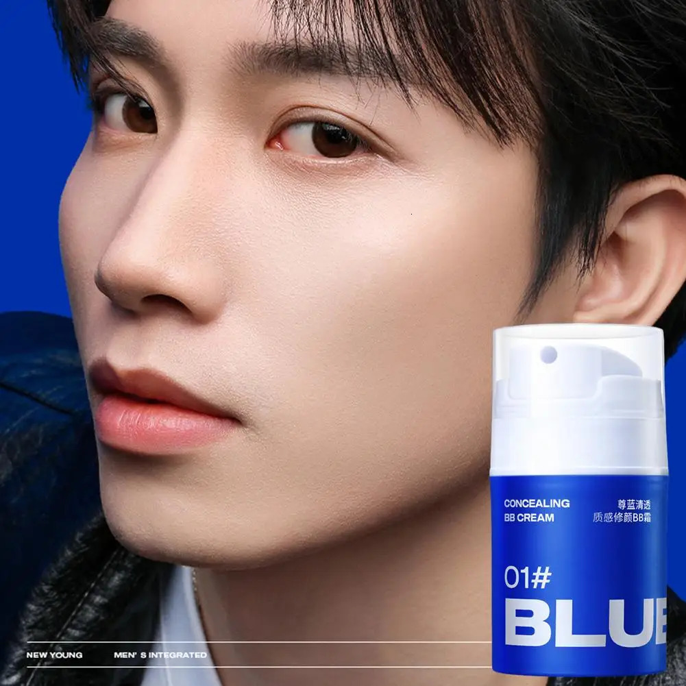 Highend Men BB Cream Revitalising Nourishing Makeup Foundation Brightening Waterpro Lasting Concealer 50g 241230