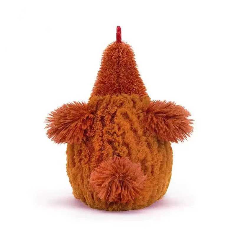 23cm Jelly Cat Plush Toy Cute Soft Fill Animation Chicken Family Room Decoration Doll Childrens Birthday Christmas Gift W250107