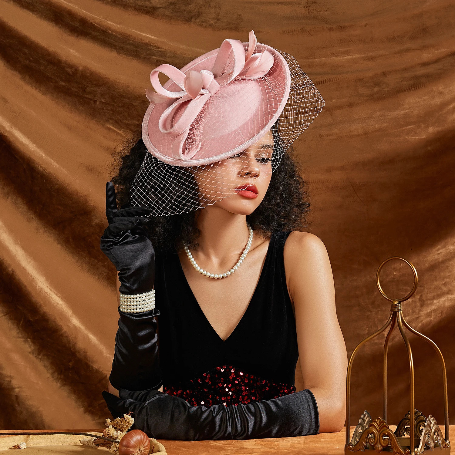 Christmas Sinamay Fascinator Perfect Wedding Hat Unique Derby Party Hat Fashion Church Hats Bride Fascinators for Women 250106