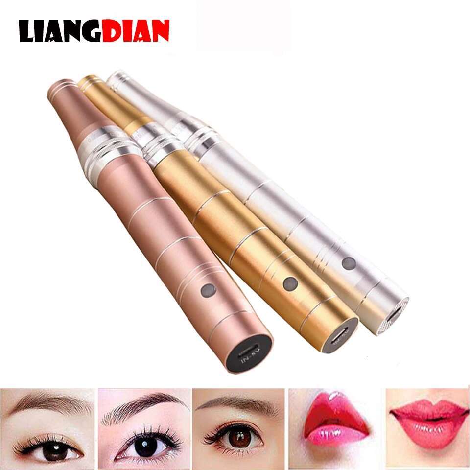 High Quality Rotary Tattoo Electric Auto Micro MTS Nano Needle Derma Therapy Makeup Pen Mosaic hine Microblading
