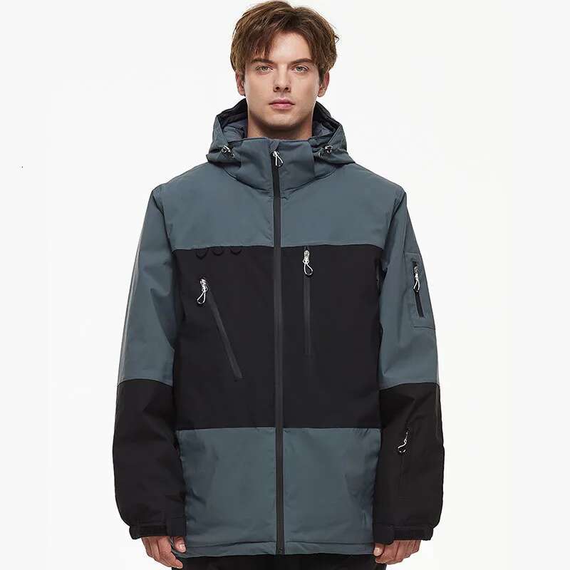 2025 Jackets For Men And Women Outdoor Windproof Waterproof Snowboarding Jacket Unisex Breathable Warm Multi-Pocketed Skiing Coat
