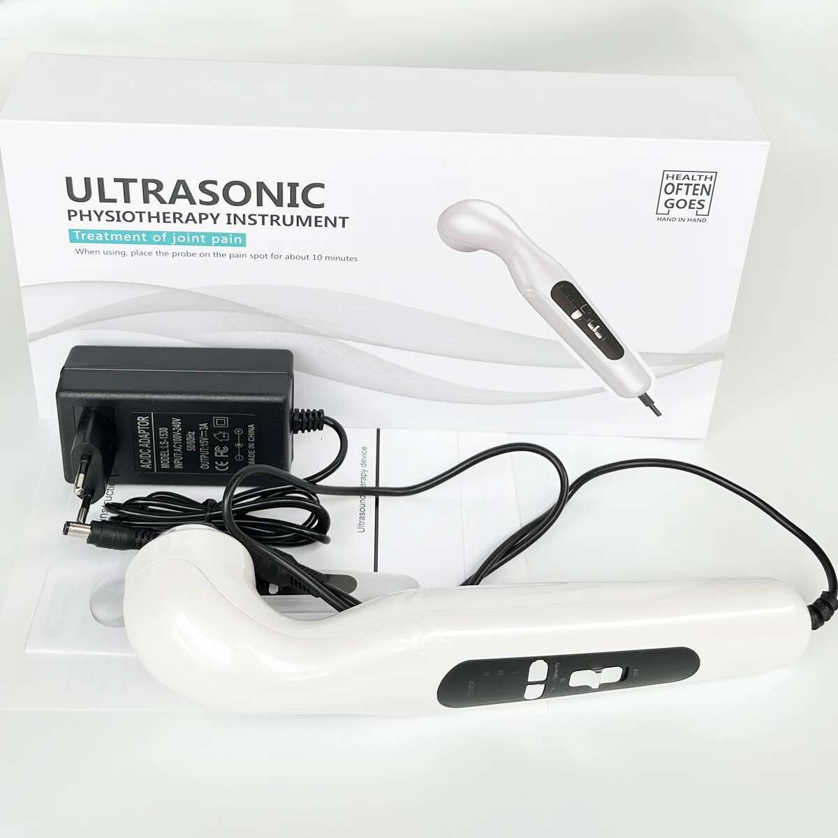 Ultrasound Physiotherapy Device Pain Relierthritis Physical Therapy Waist Arm Body Muscle Massager hine