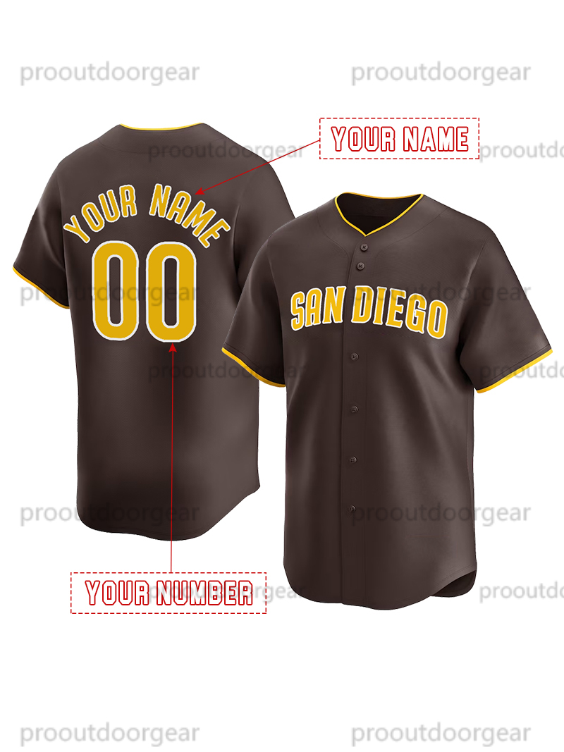 Tatis Jr. 23 Baseball Jersey Darvish Musgrove Campusano Bogaerts Cronenworth Machado Merrill Cease Custom Baseball Jerseys Mens Womens Youth