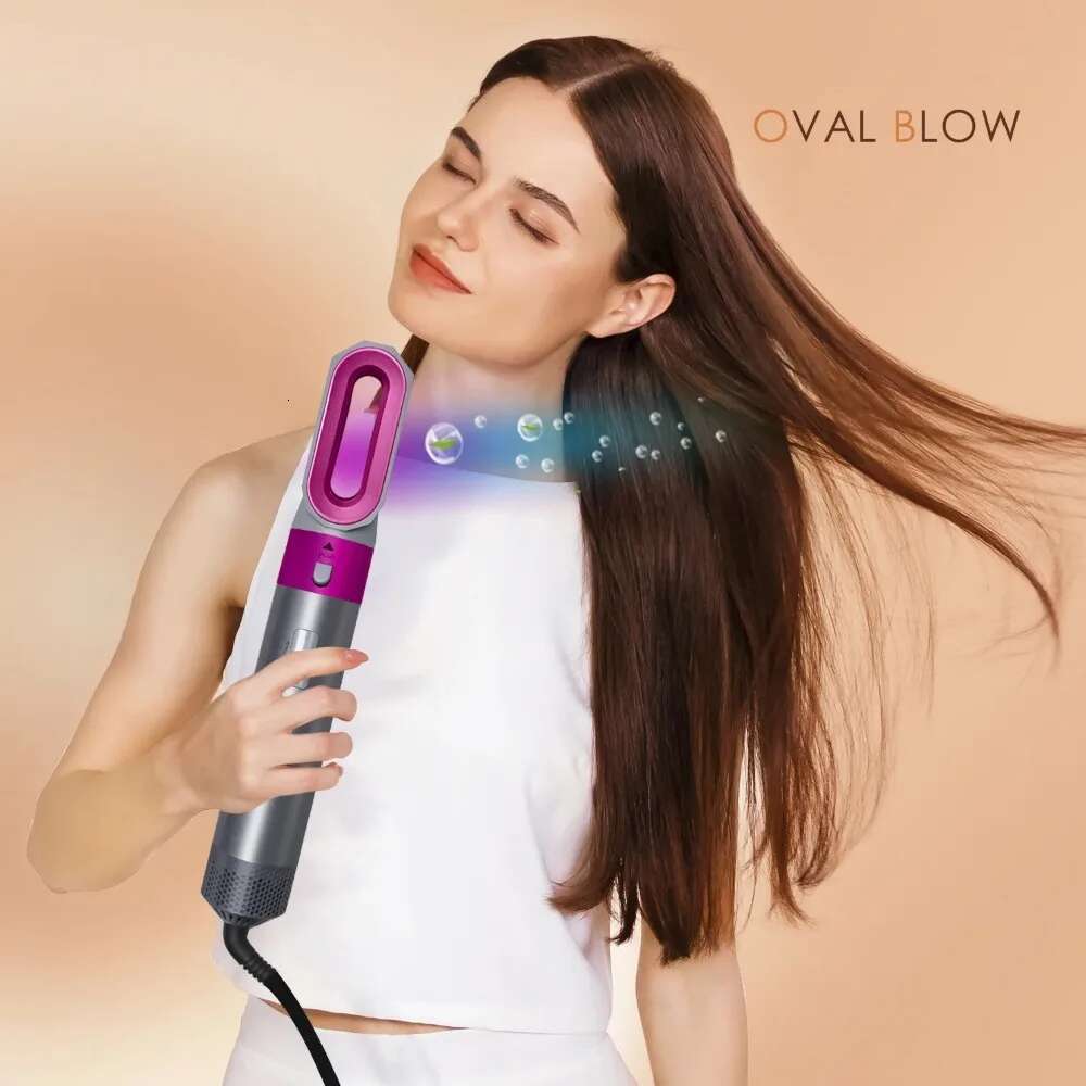 5 in 1 hair dryer Curler Set Upgraded Negative ions Hair Dryer Hot Comb Brush Curg Iron Air wraps