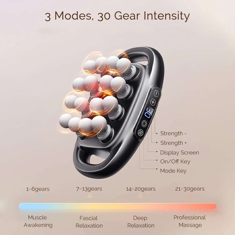 16-Head Fascia Gun High Frequency Vibration Body Massage hine