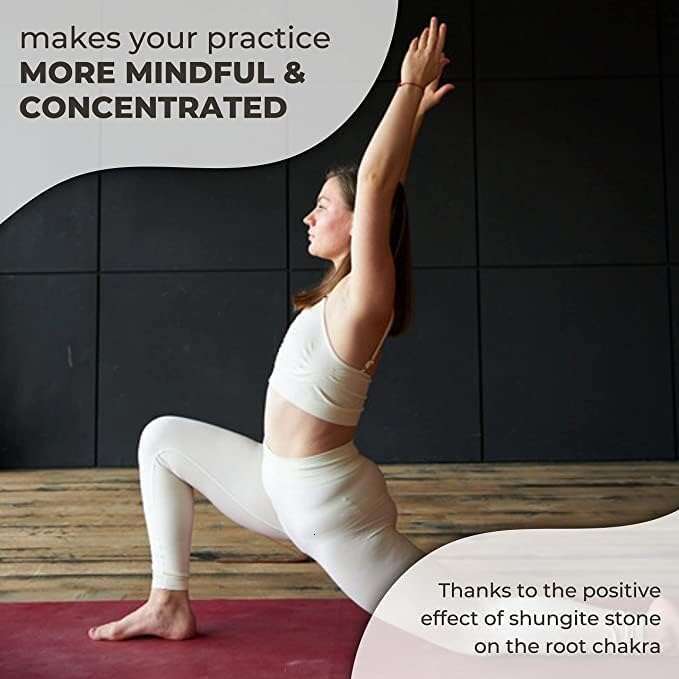 ge Shungite Round Shape Heag Spiritual Natural Black Crystal Jewelry Pendant | Sacred Symbol Talisman Amulet Necklace for Meditation