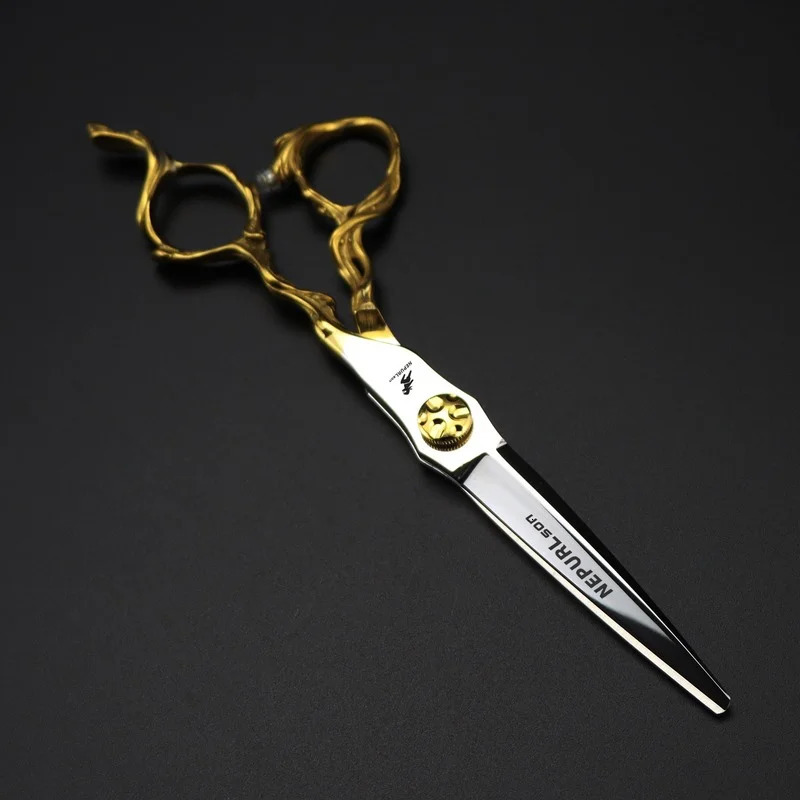Nepurlson Professional Barber Hairdressing Scissors Set for Hair Salon 6 Inch Cutting Scissors Hairdresser Thinning Scissors 250106